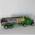 No name friction petrol tanker about 1:43 scale - All plastic