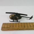 Die-cast Army camo helicopter