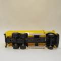 Die-cast and plastic construction truck