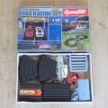 Box with parts for Speedtrax slot car battery operated set - Only 1 car and controller