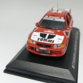 Mitsubishi Lancer Evo VI die-cast rally model car -1999 New Zealand rally -case cracked - scale 1/43