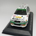 Skoda Octavia WRC die-cast rally model car - 2003 Monte Carlo Rallye - scale 1/43