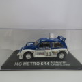 MG Metro 6R4 die-cast rally model car - RAC rally 1985 - Scale 1/4