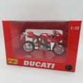 Maisto Ducati MH 900 E die-cast motorcycle - Scale 1/18 in box