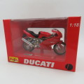 Maisto Ducati SuperSport 900 die-cast motorcycle - Scale 1/18 in box