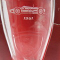 Shell V-Power 1961 Ferrari Dino 156 F1 souvenir glass