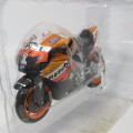 Maisto 2007 Honda RC212V Repsol MotoGP die-cast motorcycle - #1 Nicky Hayden - Scale 1/18 in box