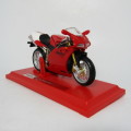 Maisto Ducati 998 R die-cast motorcycle - scale 1/18 in box