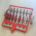 Handmade metal disc plough toy - 25 x 23 cm