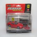 Bburago Race and Play garage Ferrari 599 GTB Fiorano model car - Scale 1/43