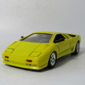 Lamborghini Countach die-cast model toy car - about scale 1/24
