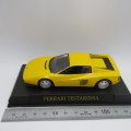 Ferrari TestaRossa die-cast model car - Missing mirror - Scale 1/43