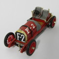 Brumm 1907 Fiat F-2 die-cast racing model car - scale 1/43
