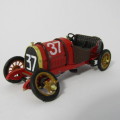 Brumm 1911 Fiat S74 racing model car #37 - scale 1/43