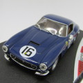 Ferrari 250 GT Berlinetta racing model car - #16 - 24h Le Mans 1960 - scale 1/43