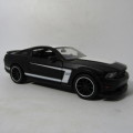 Maisto 2012 Ford Mustang Boss 302 model car - scale