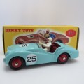 Dinky Toys #111 Triumph TR2 Sports model car - Mint boxed - DeAgostini Ltd