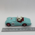 Dinky Toys #111 Triumph TR2 Sports model car - Mint boxed - DeAgostini Ltd