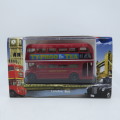 Oxford London Bus `Typhoo tea` die-cast model in case