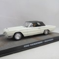 James Bond 007 Ford Thunderbird model car - Goldfinger
