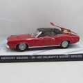 James Bond 007 Mercury Cougar model car - On Her Majesty`s Secret Service
