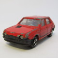 Majorette #239 Fiat Ritmo Abarth 2000 toy car - scale 1/53 - opening rear