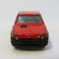 Majorette #239 Fiat Ritmo Abarth 2000 toy car - scale 1/53 - opening rear