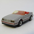1987 Matchbox Cadillac Allante toy car - scale 1/60