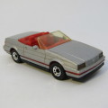 1987 Matchbox Cadillac Allante toy car - scale 1/60