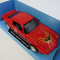 NewRay CityCriuser Pontiac Firebird Trans Am model car in box - scale 1/32