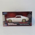 Jada Fast and Furious Roman`s Ford Mustang model car in box - Scale 1/32