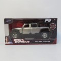 Jada Fast and Furious 2020 Jeep Gladiator model car in box - Scale 1/32