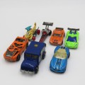 Lot of 7 Hot Wheels toy cars - Well used