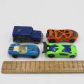 Lot of 7 Hot Wheels toy cars - Well used