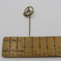 8kt Gold Mercedes-Benz 1000000 Km stick pin - Weighs 1,8 grams