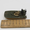 Matchbox Superfast No.30 Swamp rat military boat - Front cracked