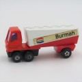 Matchbox Superfast Burmah Freeway gas tanker toy car