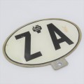 Vintage South Africa Rondalia touring club car badge