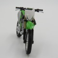 Bburago Kawasaki KX 450 F die-cast model motorcycle in box - Scale 1/18