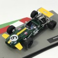 Formula 1 Brabham BT26A - 1969 die-cast model car - #6 Jacky Ickx - scale 1/43