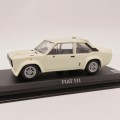 DelPrado 1976 Fiat 131 die-cast model car - Mirror missing - Scale 1/43