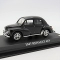 DelPrado 1947 Renault 4 CV die-cast model car - Scale 1/43 - Mirror missing