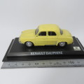 DelPrado 1960 Renault Dauphine model car - Scale 1/43 - Mirror missing