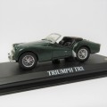 DelPrado 1955 Triumph TR 3 die-cast model car - Scale 1/43