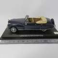 DelPrado 1941 Lincoln Continental die-cast model car - Scale 1/43