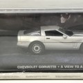 James Bond 007 Chevrolet Corvette model car - A View to Kill