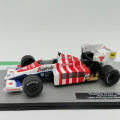 Formula 1 Toleman TG184-1984 die-cast model car - #19 Ayrton Senna-1984 Portuguese Grand Prix - 1/43