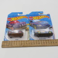 Lot of 5 Hot Wheels toy cars in packs