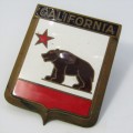 Vintage California Automobile Club car badge