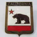 Vintage California Automobile Club car badge